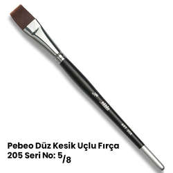 Pebeo - Pebeo 205 Seri Düz Kesik Uçlu Fırça No 5/8