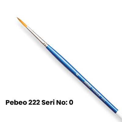 Pebeo 222 Seri Çizgi Fırçası No 0