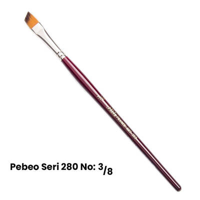Pebeo 280 Seri Yan Kesik Uçlu Fırça No 3/8