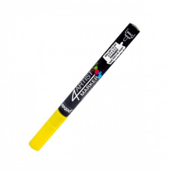 Pebeo - Pebeo 4Artist Oil Marker 2mm Yuvarlak Uç Yellow