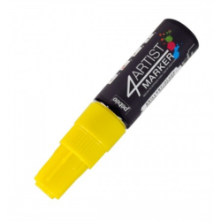 Pebeo - Pebeo 4Artist Oil Marker 8mm Yan Kesik Uç Yellow