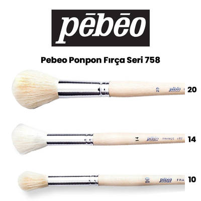 Pebeo 758 Seri Ponpon Fırça