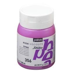 Pebeo - Pebeo Studio Akrilik Boya 356 İridescent Violet Blue 500ml