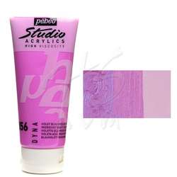 Pebeo - Pebeo Studio Akrilik Boya 356 İridescent Violet Blue 100ml