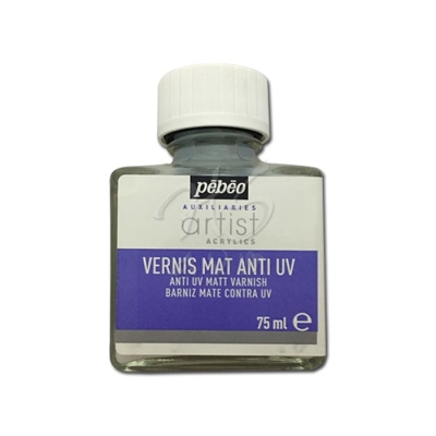 Pebeo Artist Acrylics Anti Uv Matt Varnish 75ml 520400