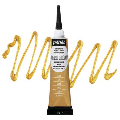 Pebeo Cam Kontürü 20ml Gold