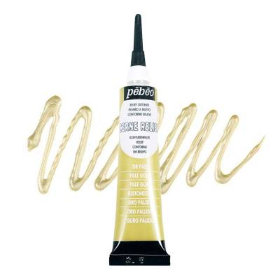 Pebeo Cam Kontürü 20ml Pale Gold