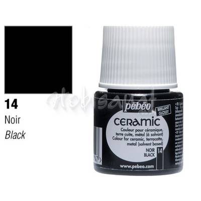 Pebeo Seramik Boyası 14 Black 45ml