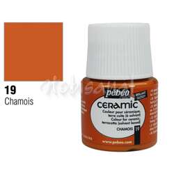 Pebeo - Pebeo Seramik Boyası 19 Chamois 45ml