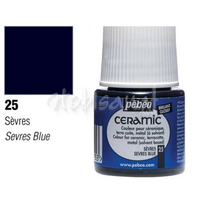 Pebeo Seramik Boyası 25 Sevres Blue 45ml