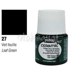 Pebeo - Pebeo Seramik Boyası 27 Leaf Green 45ml