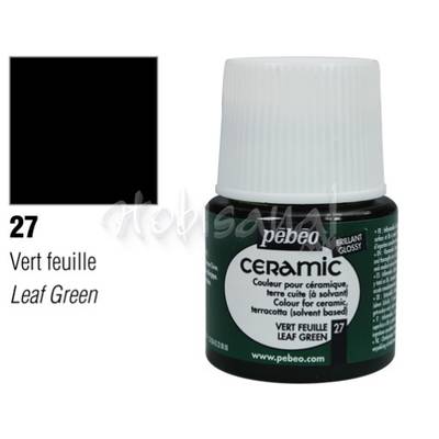 Pebeo Seramik Boyası 27 Leaf Green 45ml