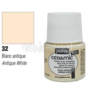 Pebeo Seramik Boyası 32 Antique White 45ml