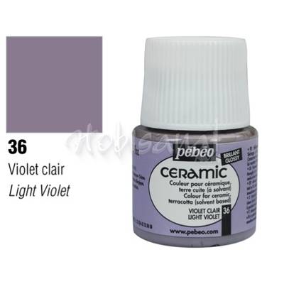 Pebeo Seramik Boyası 36 Light Violet 45ml