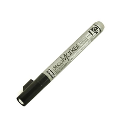 Pebeo Deco Marker 4mm Precious Silver