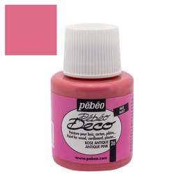 Pebeo - Pebeo Deco Su Bazlı Akrilik Ahşap Boyası 110ml 26 Antique Pink
