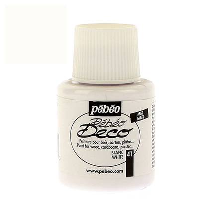 Pebeo Deco Su Bazlı Akrilik Ahşap Boyası 110ml 41 White