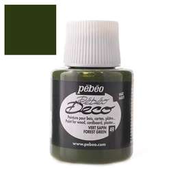 Pebeo - Pebeo Deco Su Bazlı Akrilik Ahşap Boyası 110ml 49 Forest Green