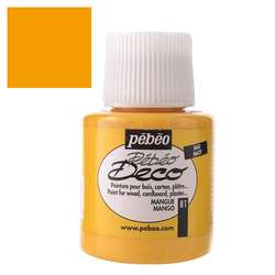 Pebeo - Pebeo Deco Su Bazlı Akrilik Ahşap Boyası 110ml 81 Mango Yellow