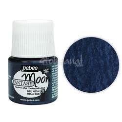 Pebeo - Pebeo Fantasy Moon 45ml Metal Blue No:38