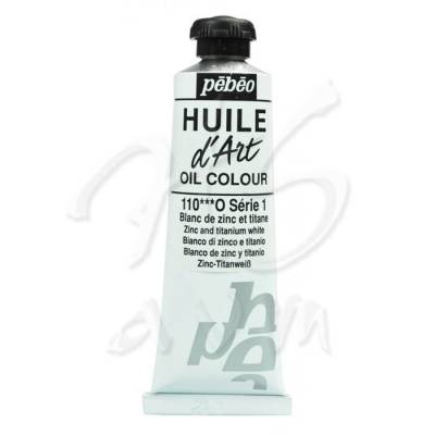 Pebeo Huile dArt 37ml Yağlı Boya S1 110 Zinc and Titanium White