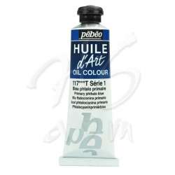 Pebeo - Pebeo Huile dArt 37ml Yağlı Boya S1 No:117 Primary Phthalo Blue