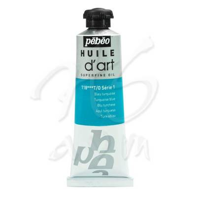 Pebeo Huile dArt 37ml Yağlı Boya Seri 1 No:118 Turquoise Blue