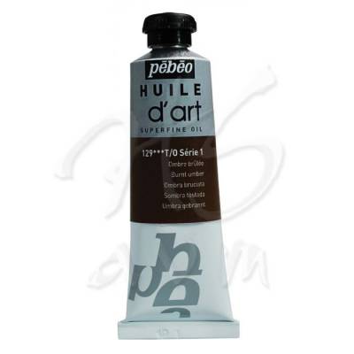 Pebeo Huile dArt 37ml Yağlı Boya Seri 1 No:129 Burnt Umber