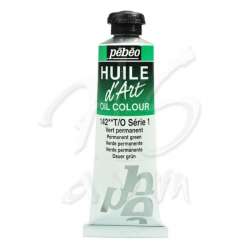 Pebeo - Pebeo Huile dArt 37ml Yağlı Boya Seri 1 No:142 Permanent Green