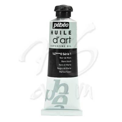 Pebeo Huile dArt 37ml Yağlı Boya Seri 1 No:147 Mars Black