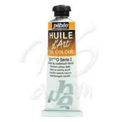 Pebeo - Pebeo Huile dArt 37ml Yağlı Boya S2 No:221 Cadmium Yellow Deep