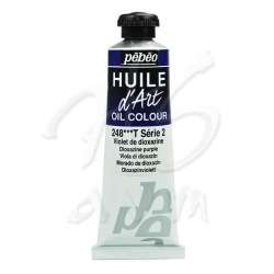 Pebeo - Pebeo Huile dArt 37ml Yağlı Boya Seri 2 No:248 Dioxazine Purple