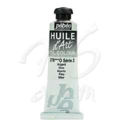 Pebeo - Pebeo Huile dArt 37ml Yağlı Boya Seri 2 No:276 Silver