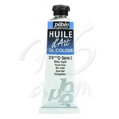 Pebeo Huile dArt 37ml Yağlı Boya Seri 3 No:374 Royal Blue