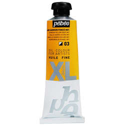 Pebeo - Pebeo Huile Fine XL 37ml Yağlı Boya No:03 Cadmium Yellow Deep Hue