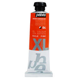 Pebeo - Pebeo Huile Fine XL 37ml Yağlı Boya No:04 Cadmium Orange Hue