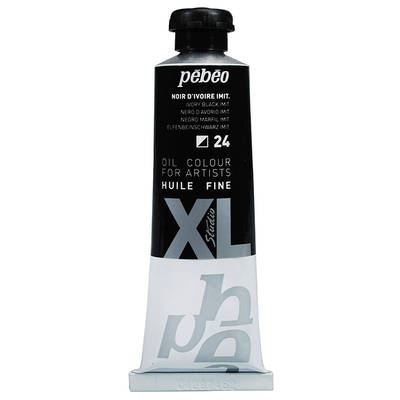 Pebeo Huile Fine XL 37ml Yağlı Boya No:24 Ivory Black Hue