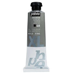 Pebeo - Pebeo Huile Fine XL 37ml Yağlı Boya No:48 Neutral Grey