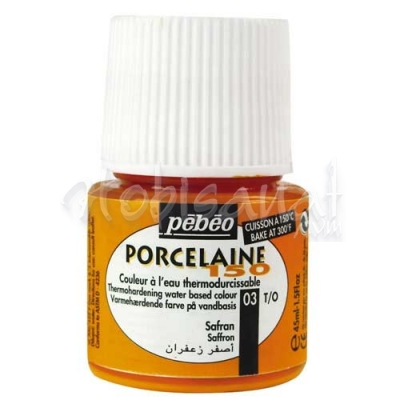 Pebeo Porcelaine 150 Fırınlanabilir Porselen Boyası 03 Safran