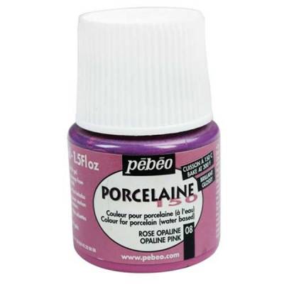 Pebeo Porcelaine 150 Fırınlanabilir Boya 08 Opaline Pink