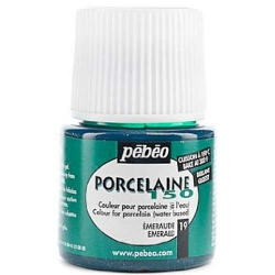 Pebeo - Pebeo Porcelaine 150 Fırınlanabilir Porselen Boyası 19 Emerald