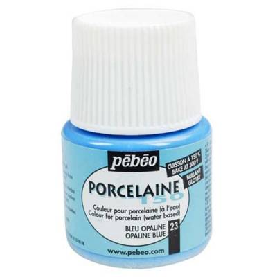 Pebeo Porcelaine 150 Fırınlanabilir Boya 23 Opaline Blue