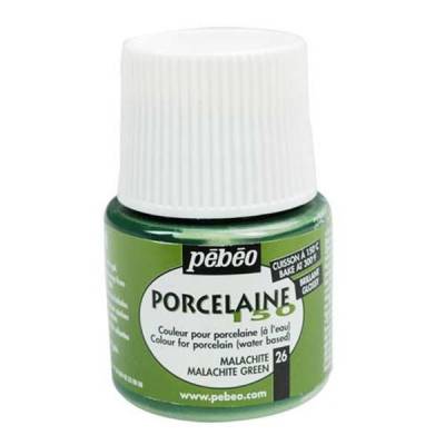 Pebeo Porcelaine 150 Fırınlanabilir Boya 26 Malachite Green