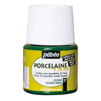 Pebeo Porcelaine 150 Fırınlanabilir Boya 27 Olivine Green