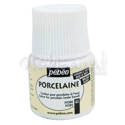 Pebeo Porcelaine 150 Fırınlanabilir Porselen Boyası 43 Ivory