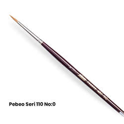 Pebeo - Pebeo 110 Seri Samur Sulu Boya Fırçası No 0