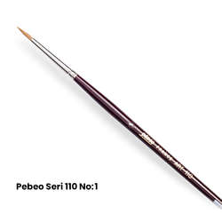 Pebeo - Pebeo 110 Seri Samur Sulu Boya Fırçası No 1