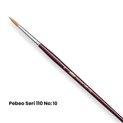 Pebeo 110 Seri Samur Sulu Boya Fırçası No 10