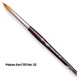 Pebeo - Pebeo 110 Seri Samur Sulu Boya Fırçası No 12