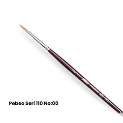 Pebeo - Pebeo 110 Seri Samur Sulu Boya Fırçası No 2/0